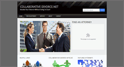 Desktop Screenshot of collaborativedivorce.net